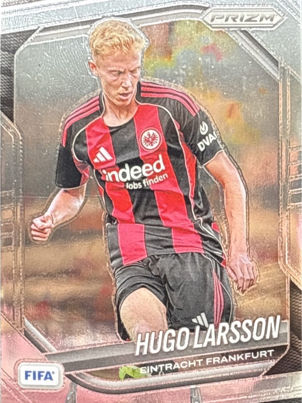 Panini Prizm Hugo Larsson Soccer Card